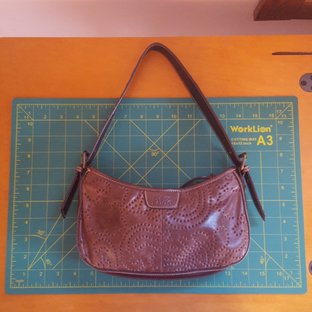 Small Brown Franco Sarto Handbag - Picture 2 of 6